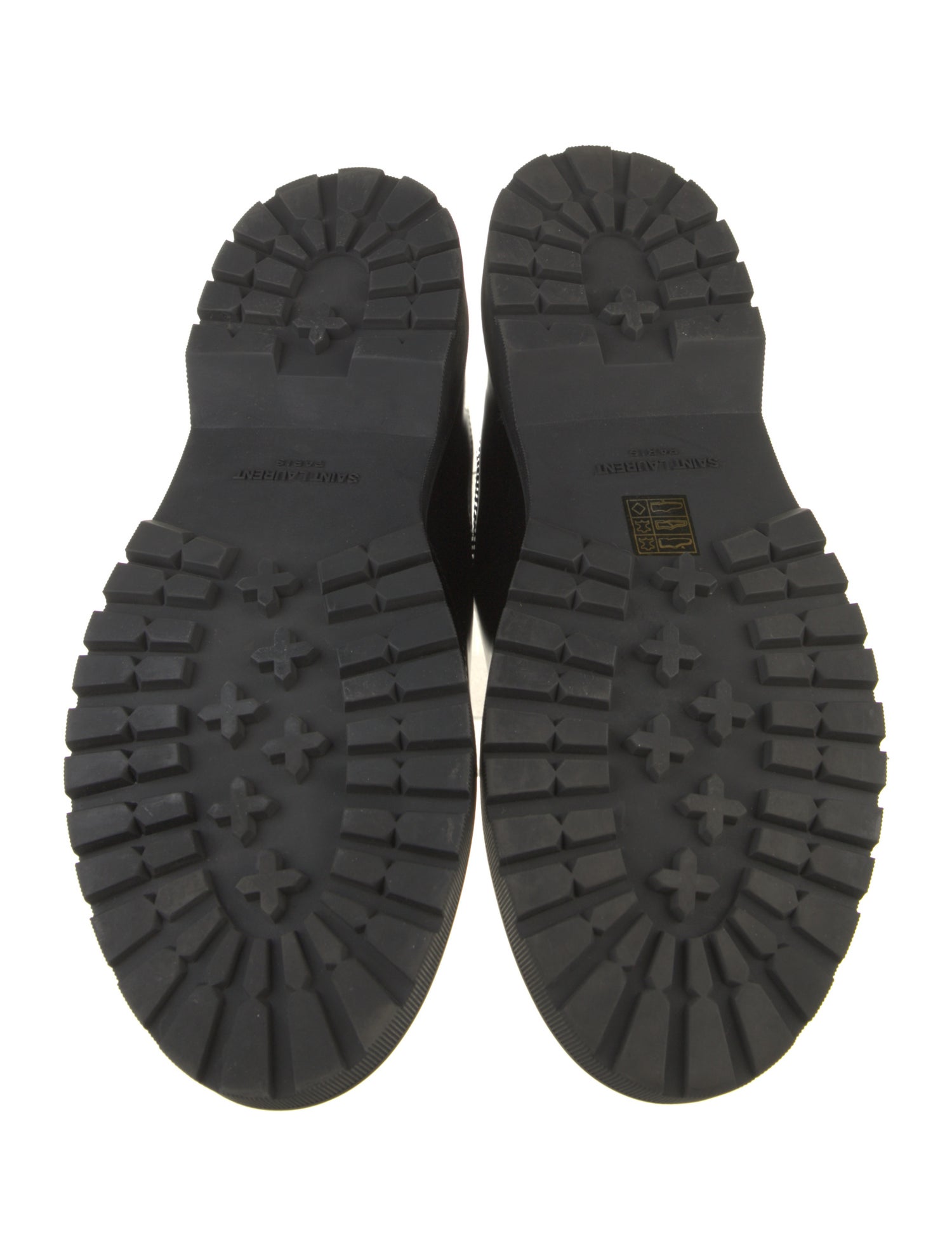 Saint Laurent Leather Derby Shoes